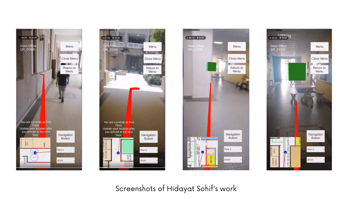 Screenshot of Hidayat Sohif's work