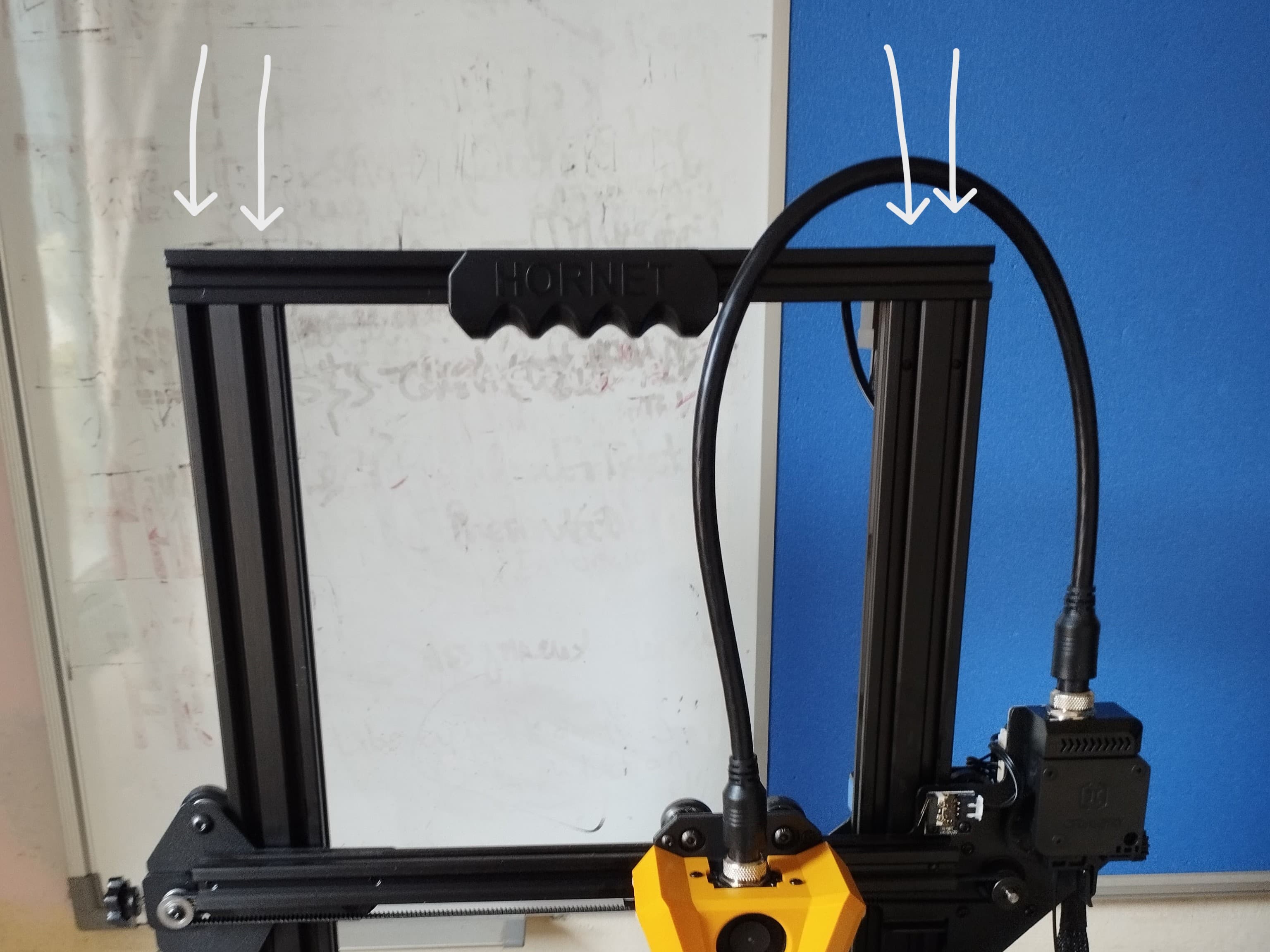 Top gantry assembly