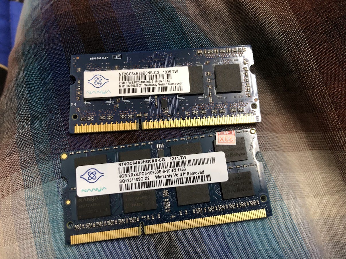 Current and new RAM