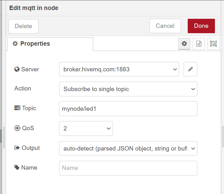 mqtt completed